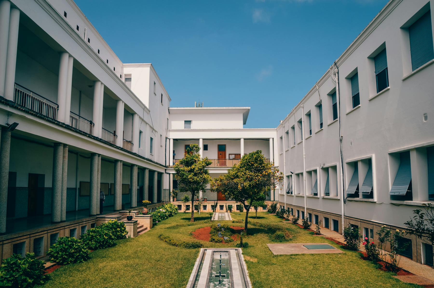 Elegant university building